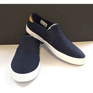 TOMS Classic Canvas Slip On Men’s 9 Navy Blue New No Box